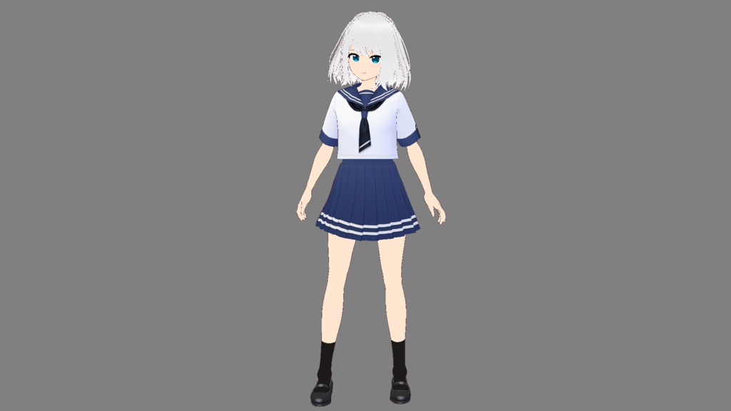 VRoid用 ふわふわボブ