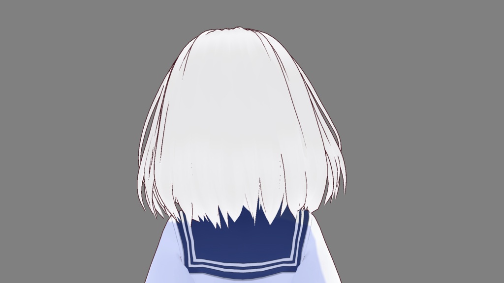 VRoid用 ふわふわボブ