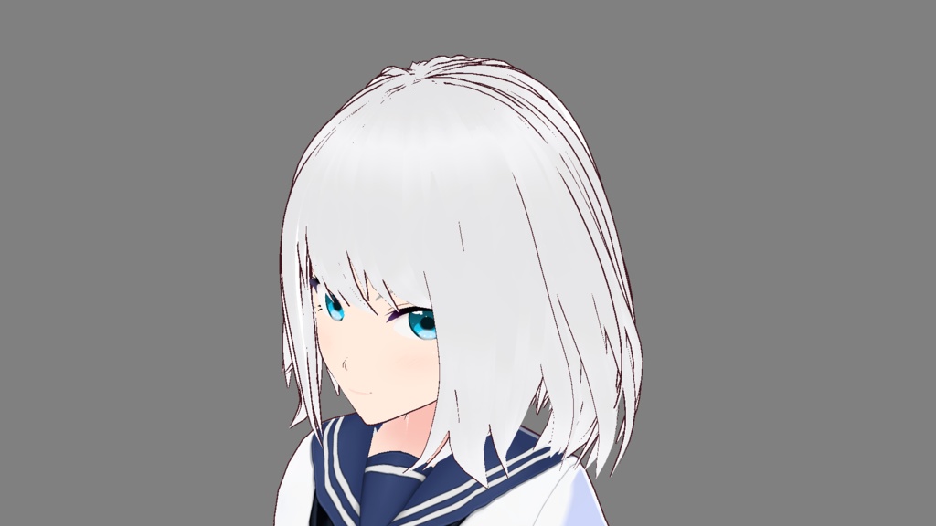 VRoid用 ふわふわボブ