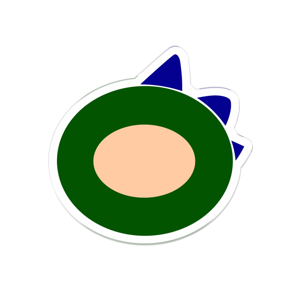 ピオケんのアクリルバッジ［ロゴ］