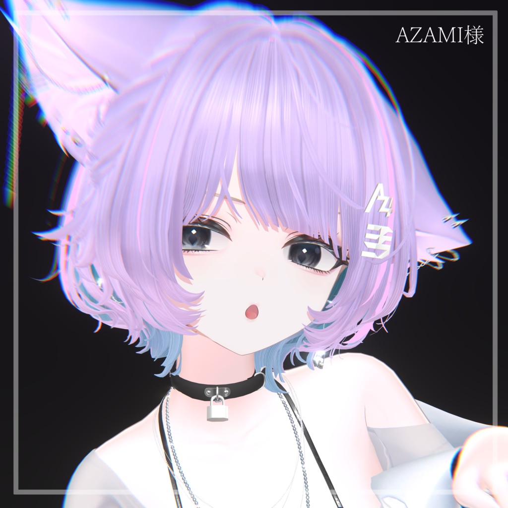 【無料/free】真央専用 - makeup+tongue+alphamask texture- おまけ付き