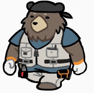 白祇重工のクマシリオンアバター（リー）