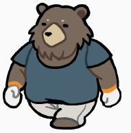 白祇重工のクマシリオンアバター（鉄アタマ）