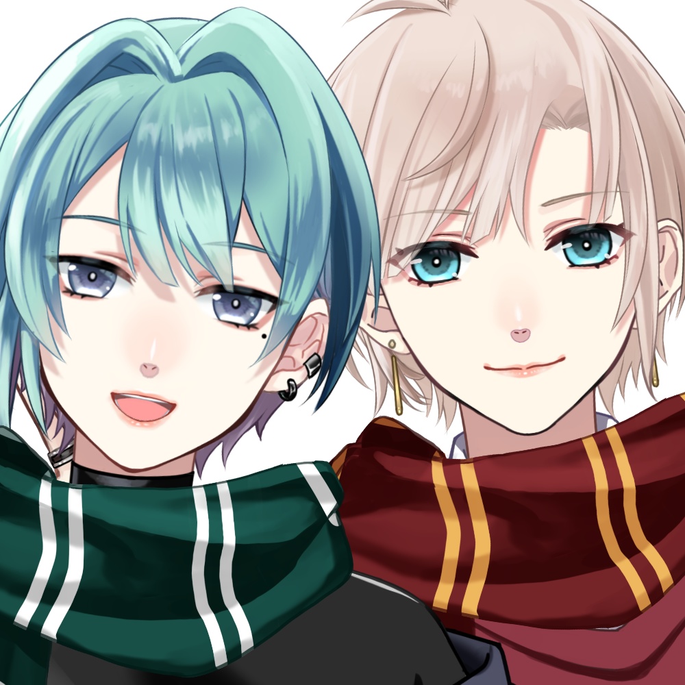 【Vtuber素材】動く!魔法使い風マフラー(おまけ素材のみ有料)