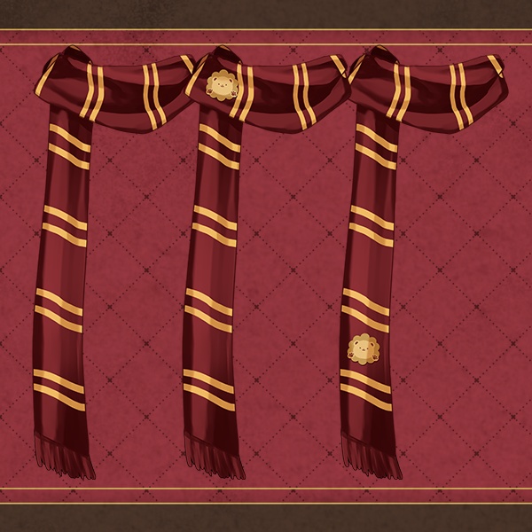 【Vtuber素材】動く!魔法使い風マフラー(おまけ素材のみ有料)