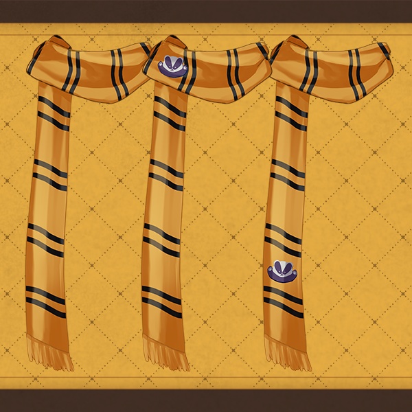 【Vtuber素材】動く!魔法使い風マフラー(おまけ素材のみ有料)