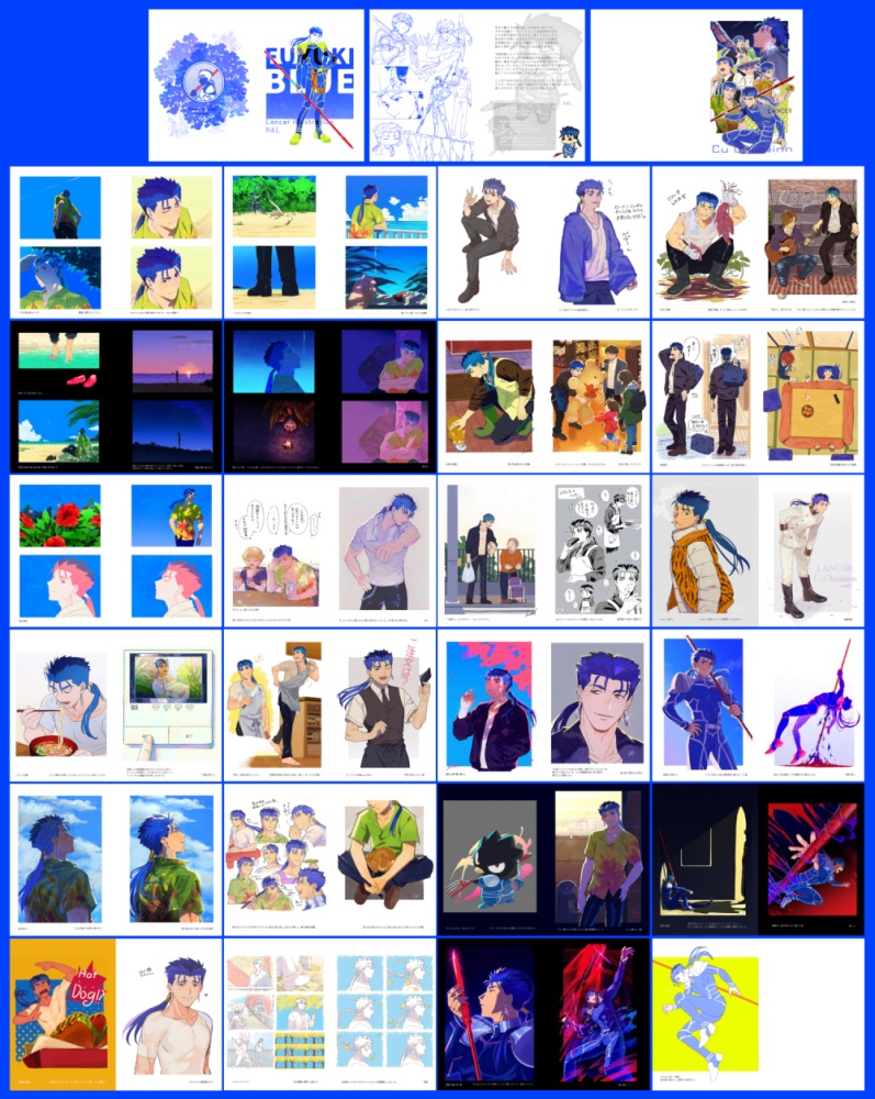 五次ランサー単体フルカラーイラスト本【あんしんBOOTHパック】