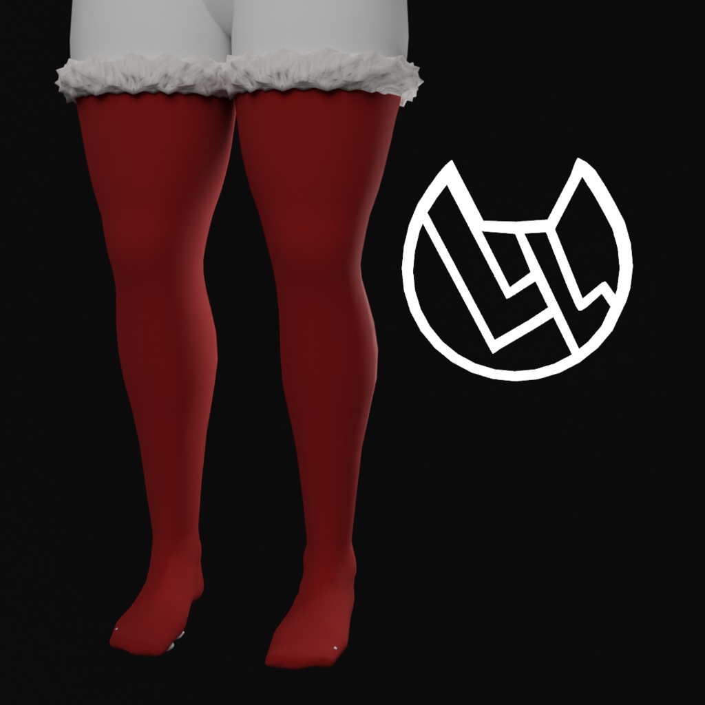 (VRC) Thigh High 4 COLORS! RIGGED! COMMERCIAL/PERSONAL