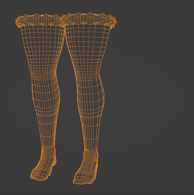 (VRC) Thigh High 4 COLORS! RIGGED! COMMERCIAL/PERSONAL