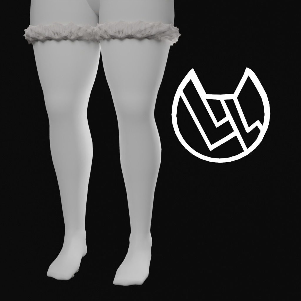 (VRC) Thigh High 4 COLORS! RIGGED! COMMERCIAL/PERSONAL