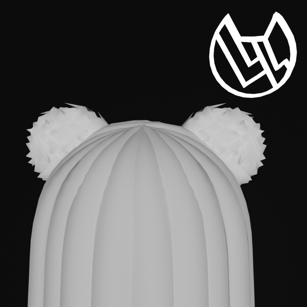 (VRC)Bear Ears&Tail RIGGED! OPTIMIZED! COMMERCIAL/PERSONAL