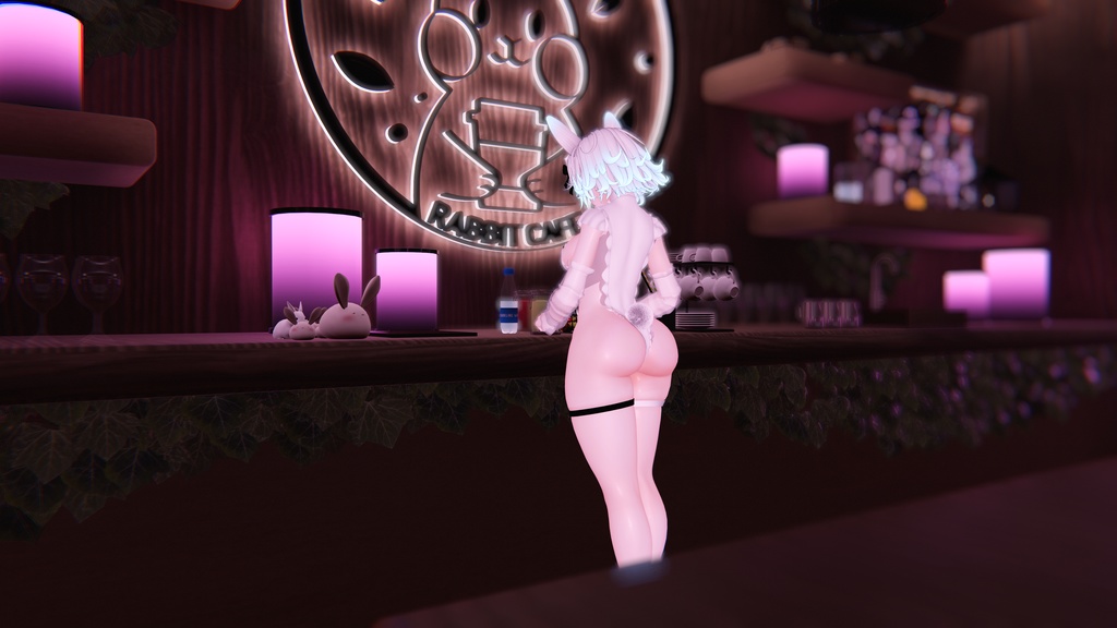 Ava Bunny Maid! Femboy Toggle! Face Tracking! (Version 1.18)(PC/Quest)