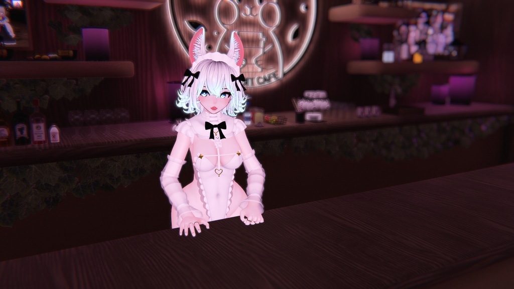 Ava Bunny Maid! Femboy Toggle! Face Tracking! (Version 1.18)(PC/Quest)