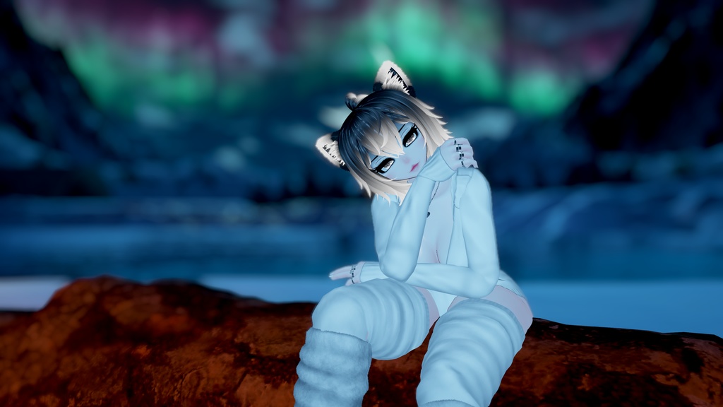 Chesy Arctic Fox! FaceTracking! (PC/Quest)