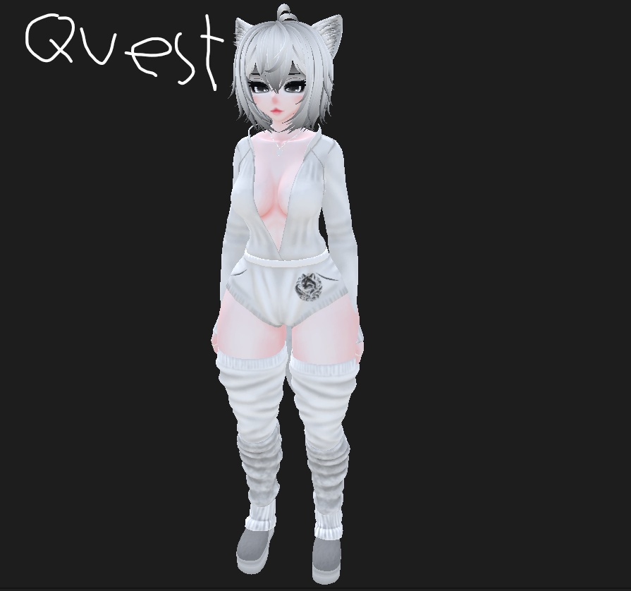 Chesy Arctic Fox! FaceTracking! (PC/Quest)