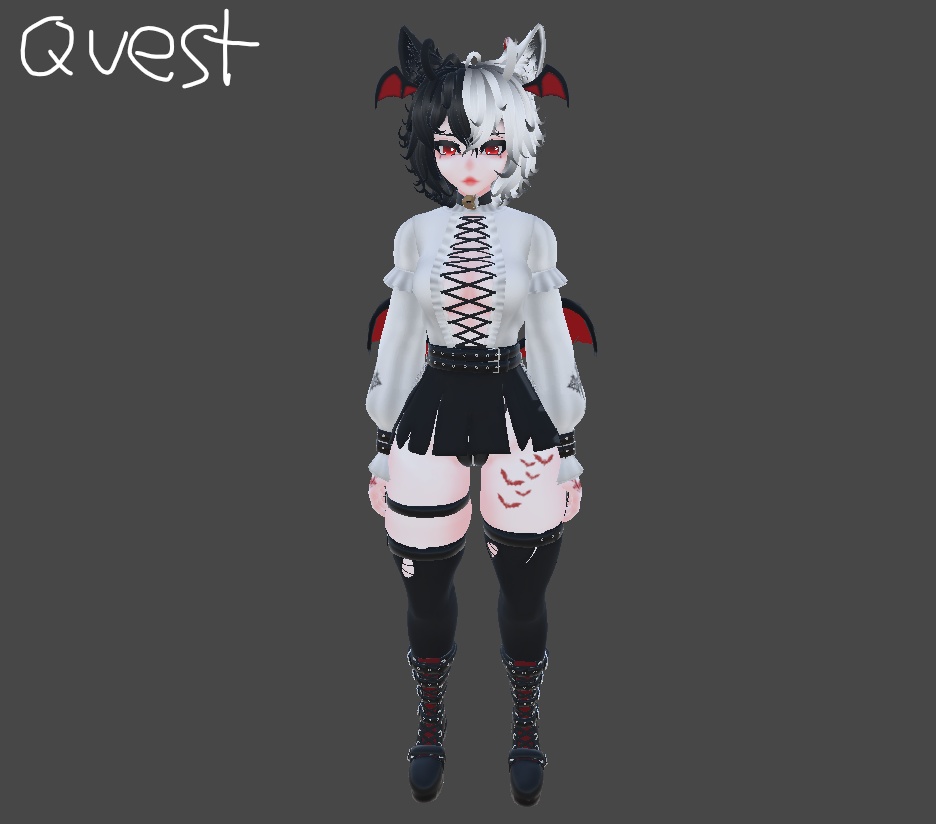Mira! Gothic Vampire! [FaceTracking] [PC/Quest] - leroylmao - 6/6