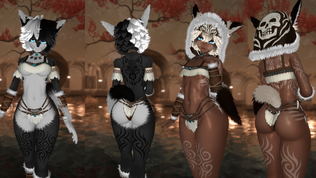 Tala! Furry Version! Face Tracking! Femboy Toggle! (Quest/PC)