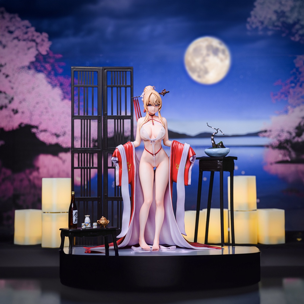 【二次予約】【アズールレーン】グロリアス とらぶるプラム Scale1/7 未塗装未組立ガレージキット
