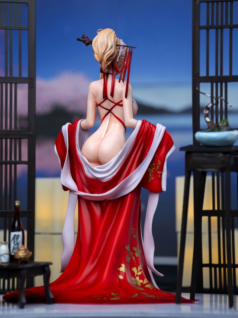 【二次予約】【アズールレーン】グロリアス とらぶるプラム Scale1/7 未塗装未組立ガレージキット