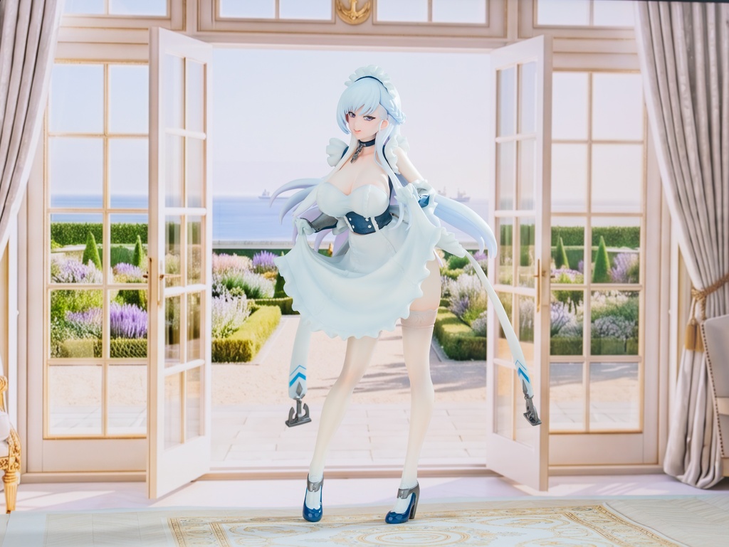 【予約】『アズールレーン』ベルファスト 1/6スケール 未塗装未組立ガレージキット