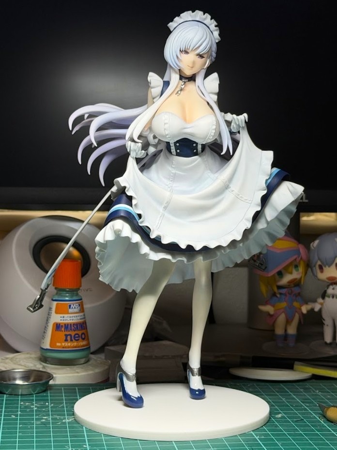 【予約】『アズールレーン』ベルファスト 1/6スケール 未塗装未組立ガレージキット