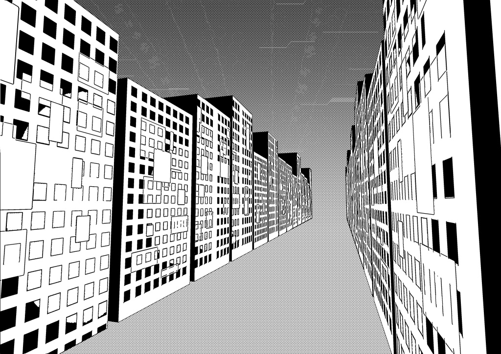 【クリスタ向けデータ】リンクヴレインズの雑ビル