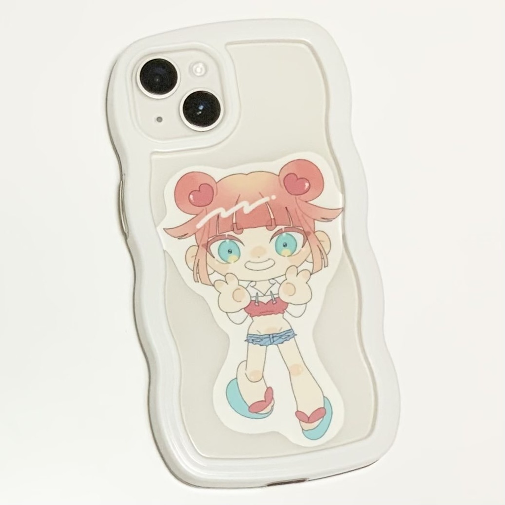 クリアステッカー