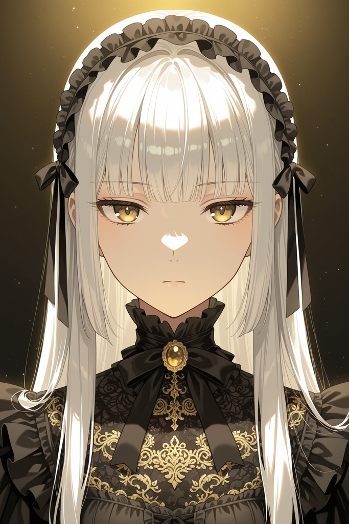 AIイラスト素材|ゴスロリアニメ少女 衣装8種×キャラ10人 差分100枚セット【商用利用可】