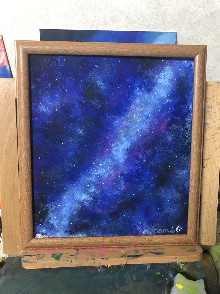 油絵原画『Milky Way』