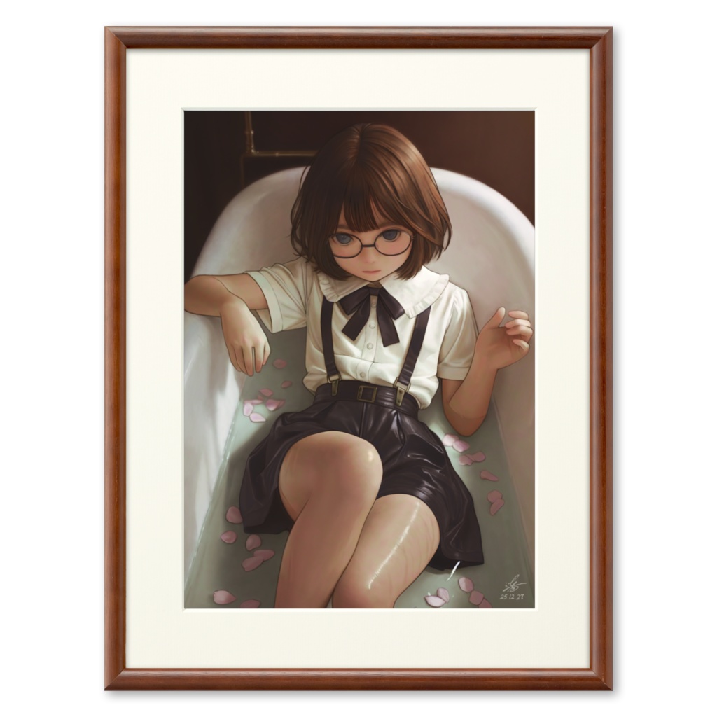 [湯醒メ] 複製画(プリモアート)_A4