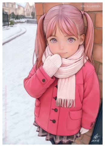 [雪灯籠] ポータブルギャラリー