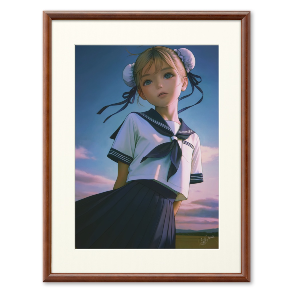 [星ヶ融ケ（ほしがとけ）] 複製画(プリモアート)_A4