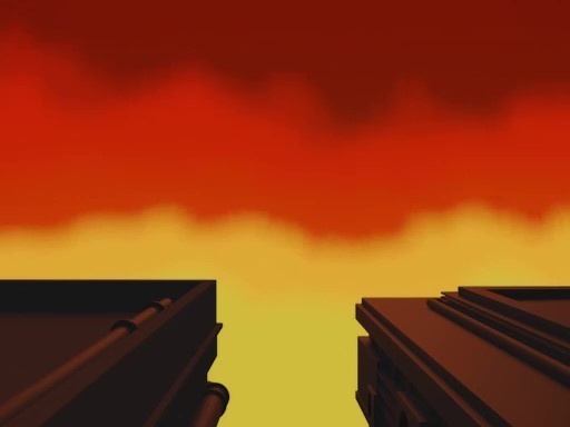 手作りニンジャスレイヤーアニメイシヨンEDセット BB素材動画+炎の背景動画