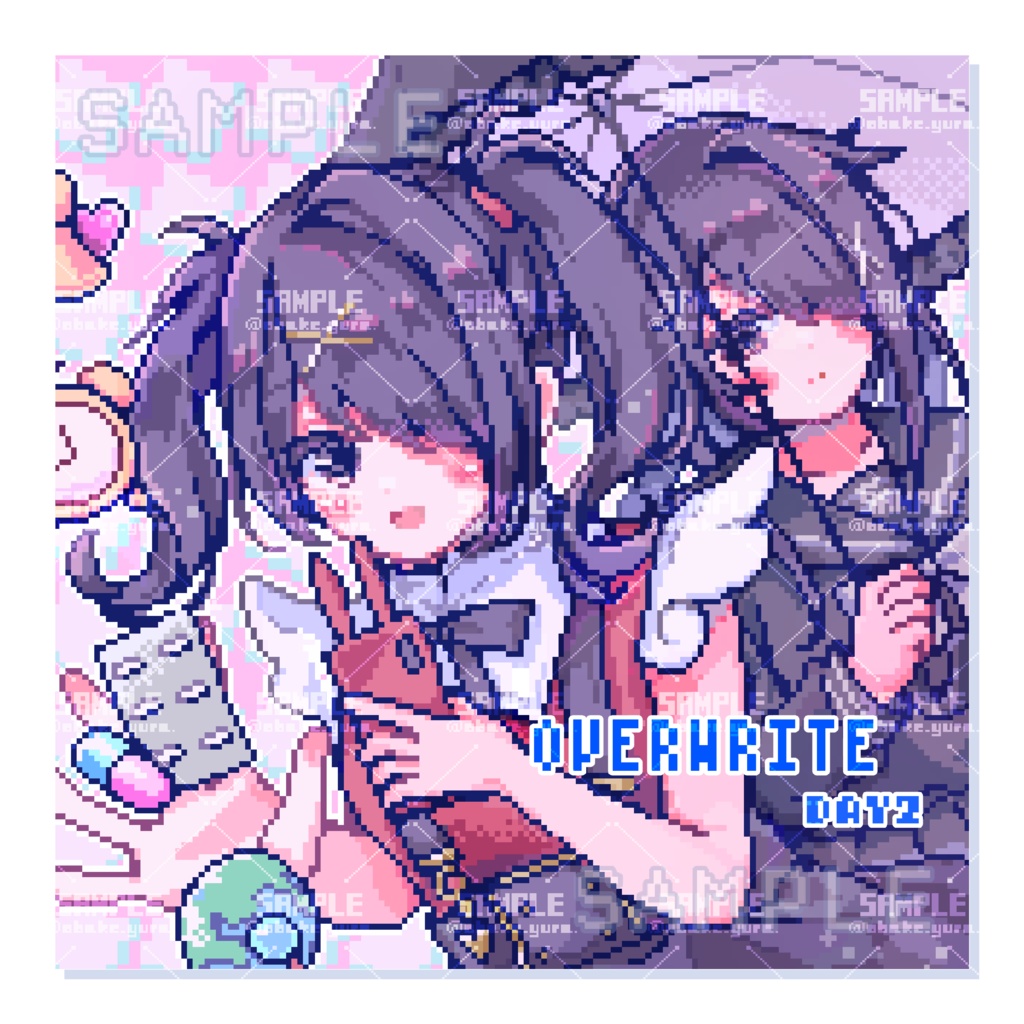 ドット絵まとめ本『OVERWRITE DAY2』