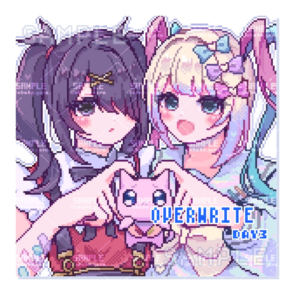 【C107新刊】ドット絵まとめ本『OVERWRITE DAY3』