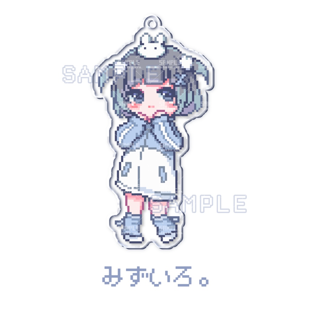 ぴこぴこアクリルキーホルダー(全2種)