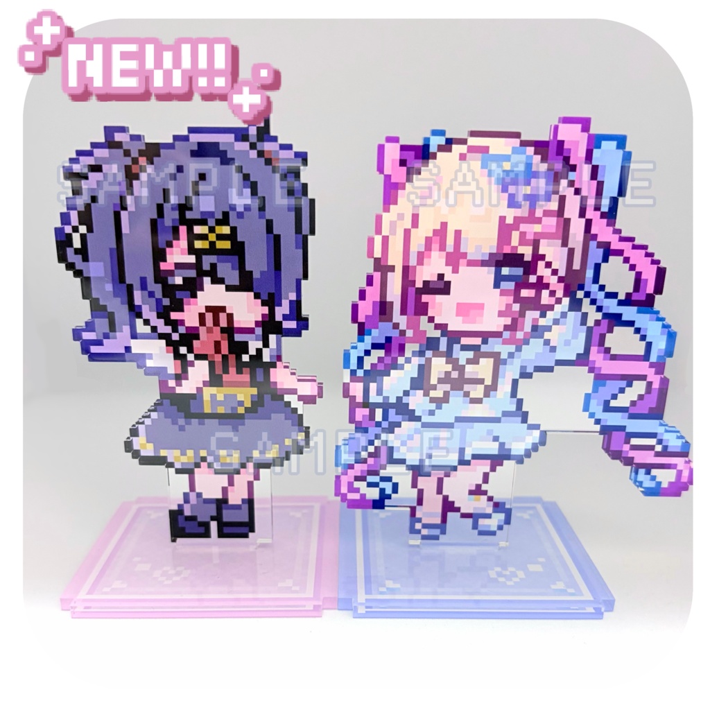 ドット絵フチなしアクリルスタンド(全2種)