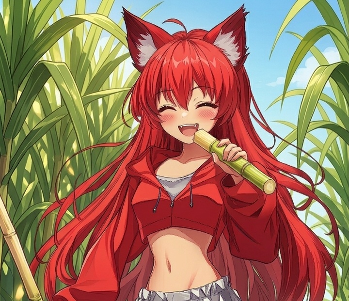 サトウキビは旨い！