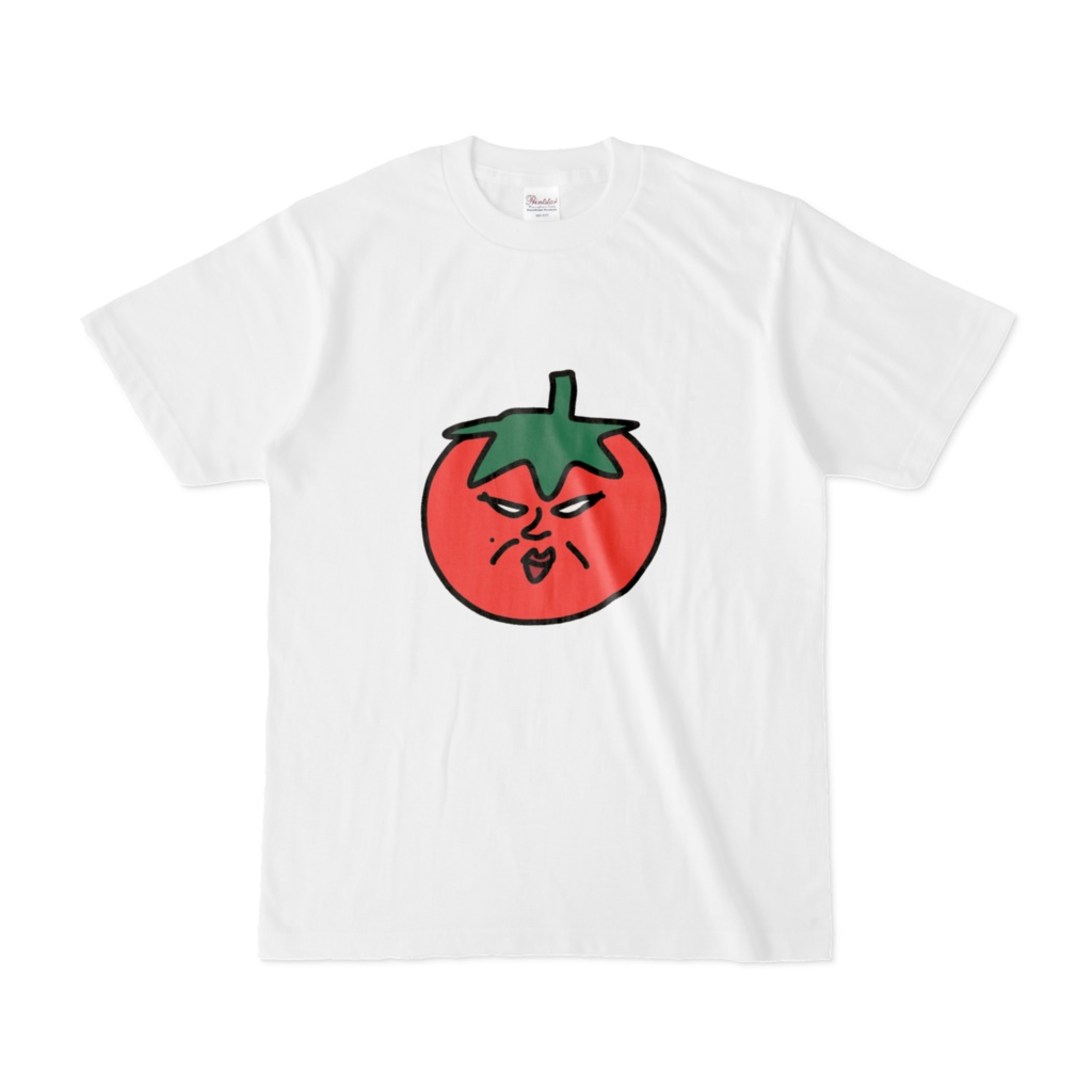 毒吐きトマトTシャツ