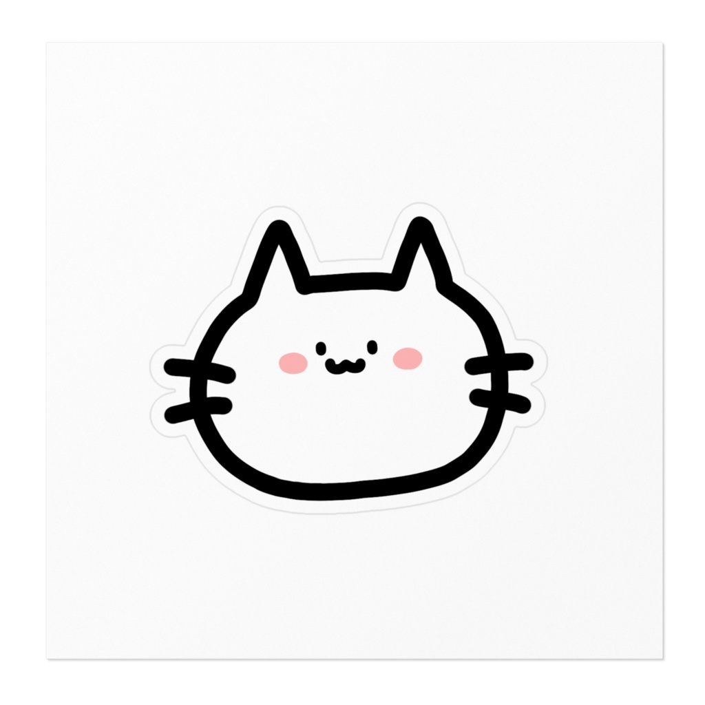 ねこちゃんステッカー