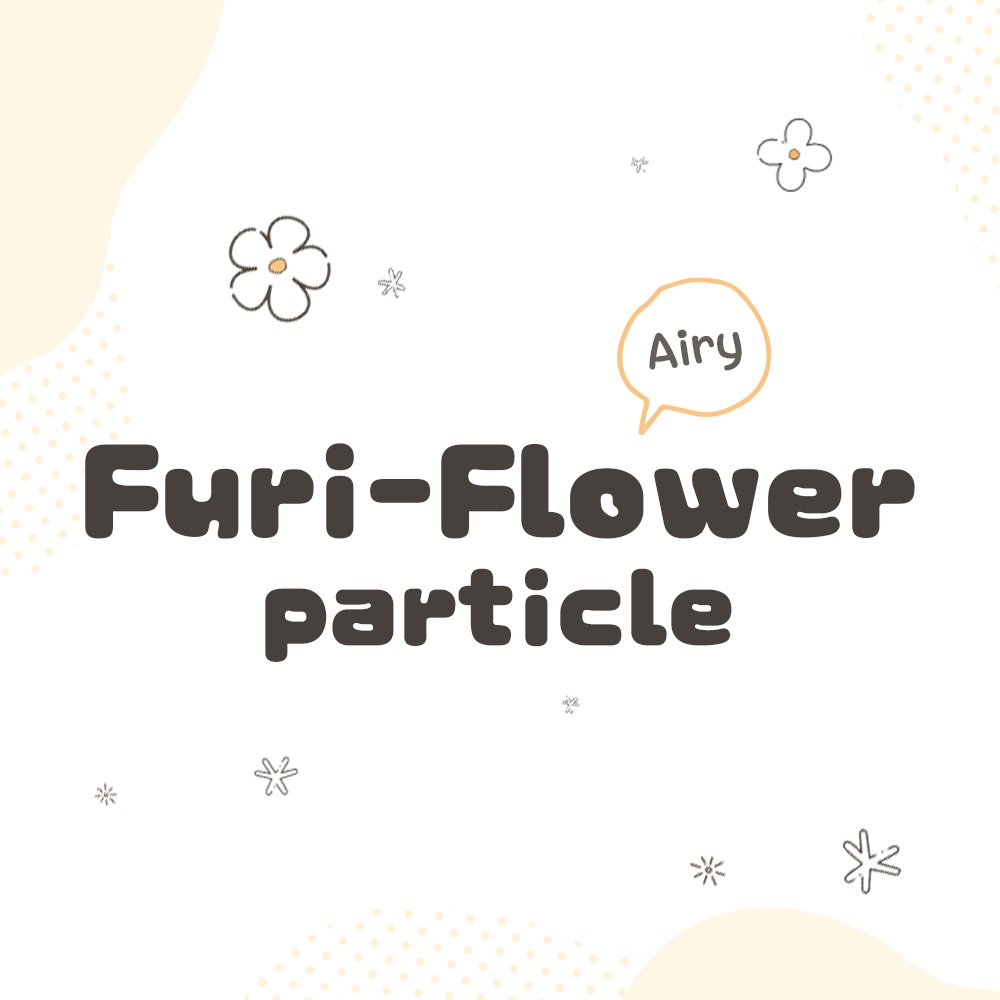 Airy Furi-Flower particle