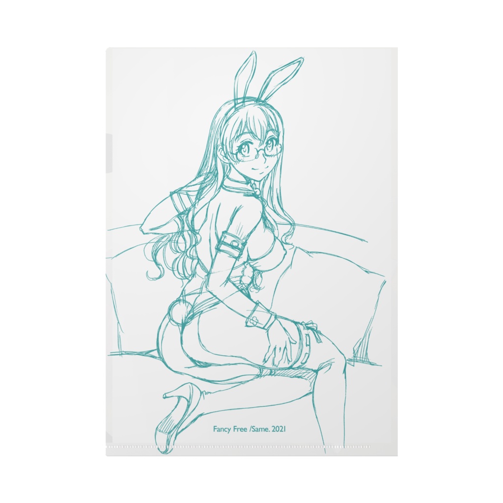 バニ淀クリアファイル