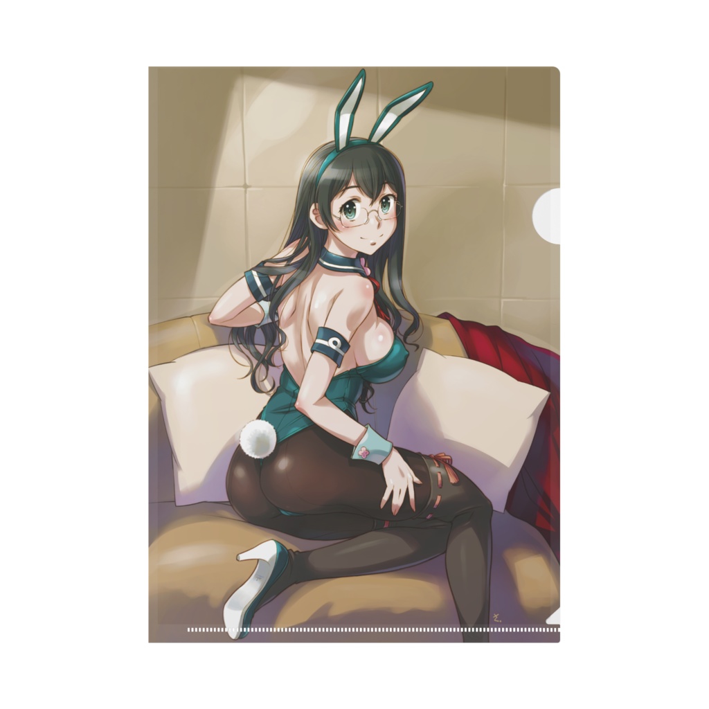 バニ淀クリアファイル