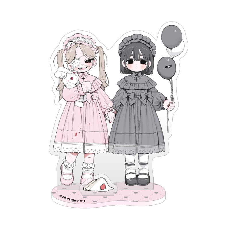 グリッターアクリルスタンド