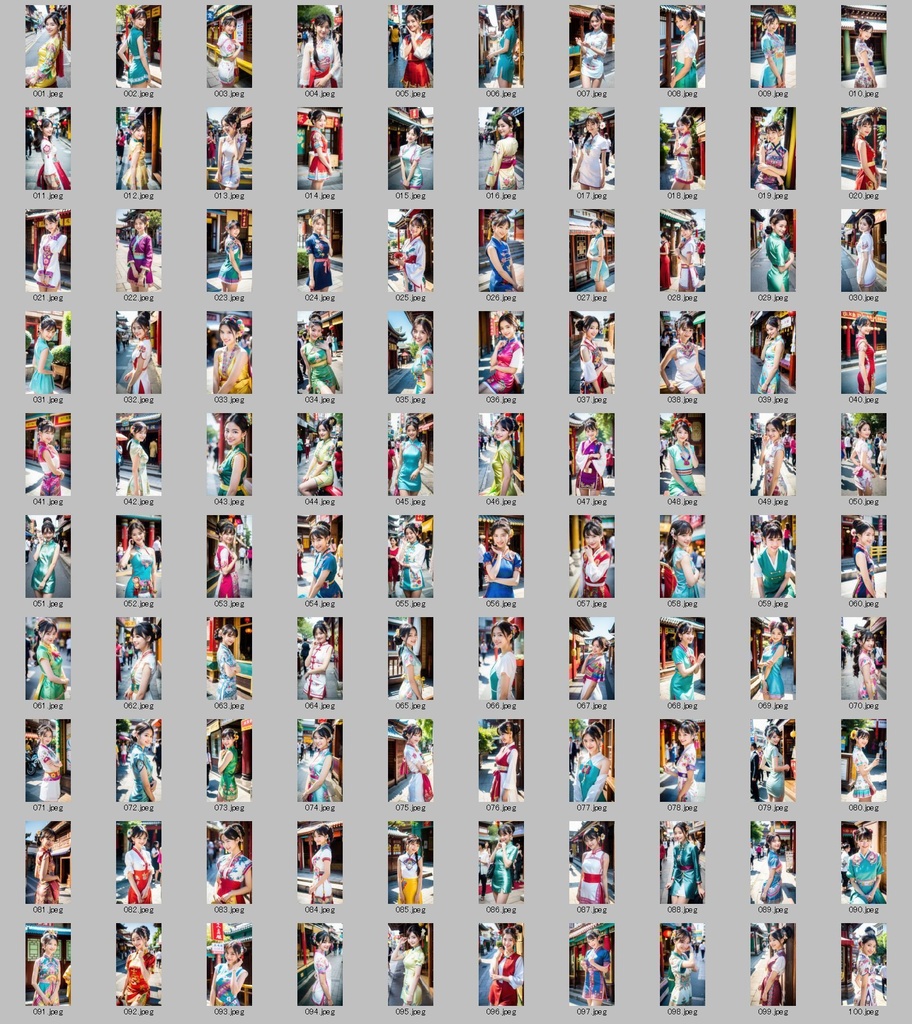 AI生成 コスプレシリーズ Hanfu(漢服) Vol.3