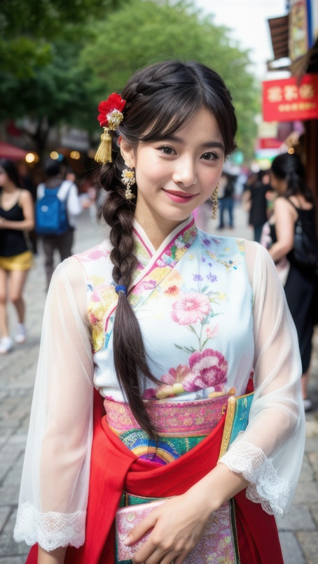 AI生成 コスプレシリーズ Hanfu(漢服) Vol.3