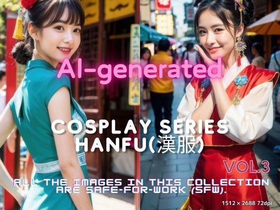 AI生成 コスプレシリーズ Hanfu(漢服) Vol.3
