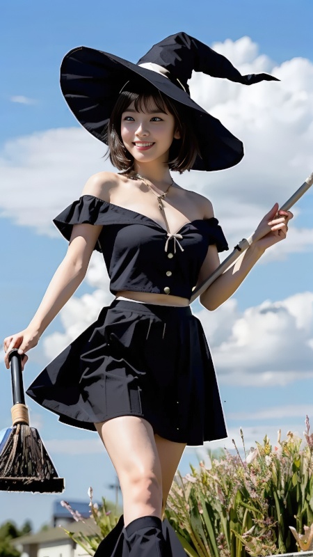 【AI実写】フウカの魔女コスプレ写真集 〜キキ風コスプレグラビア〜