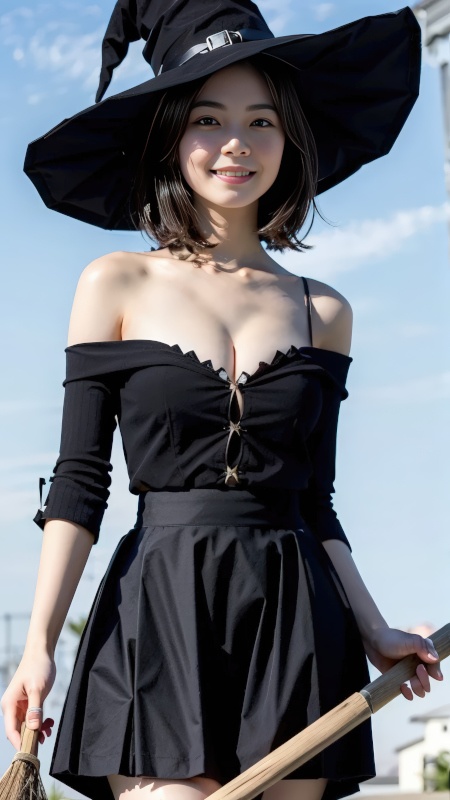 【AI実写】フウカの魔女コスプレ写真集 〜キキ風コスプレグラビア〜