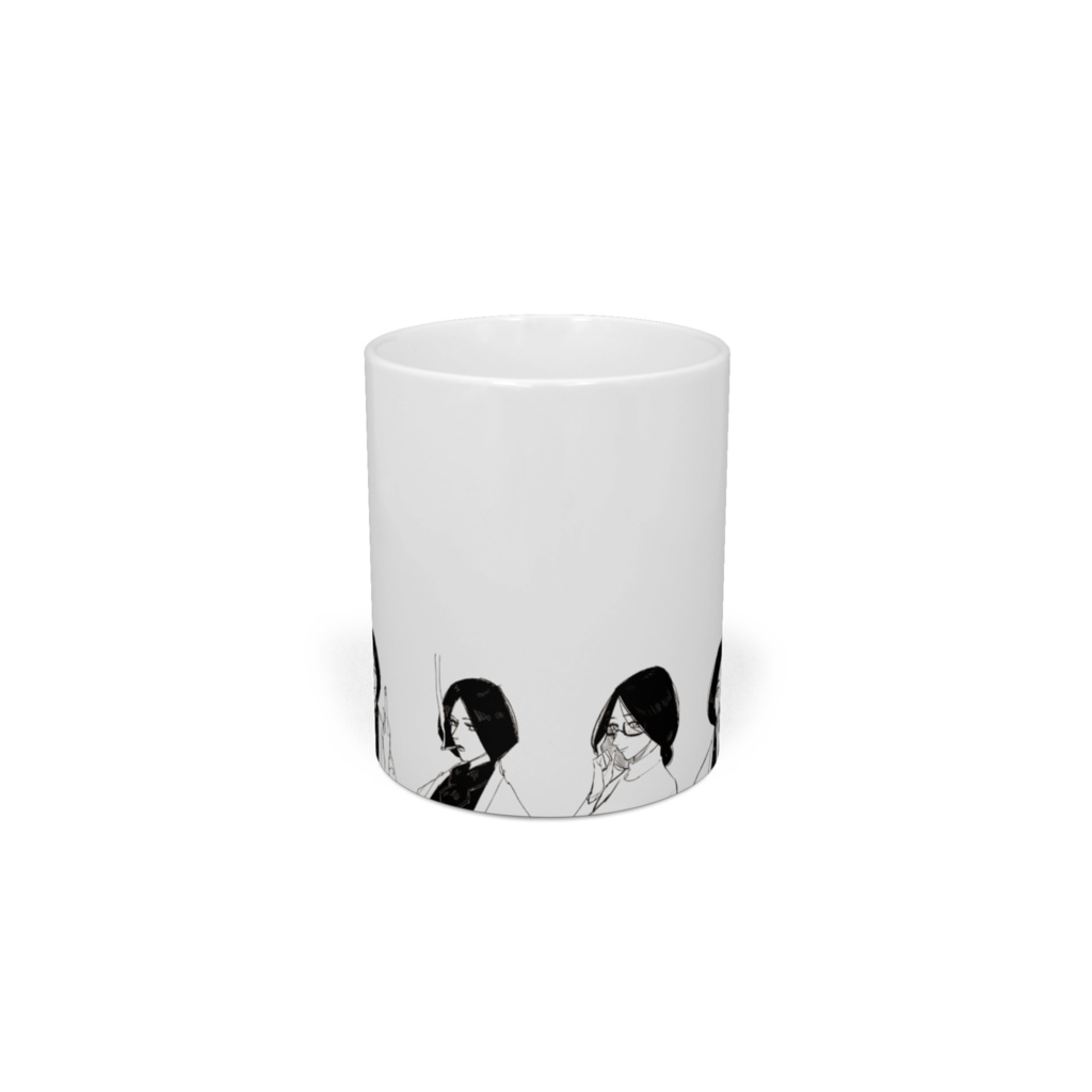 いろいろな卯ノ花さんのマグ